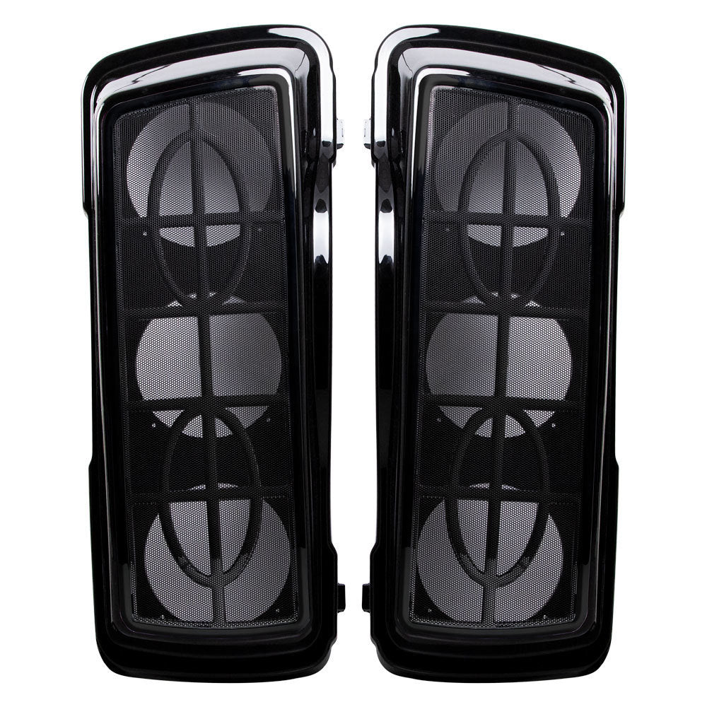 Saddle Tramp BC-HD365-1 Saddlebag Lid Triple Speaker Adapter - Harley-Davidson 1993-2013