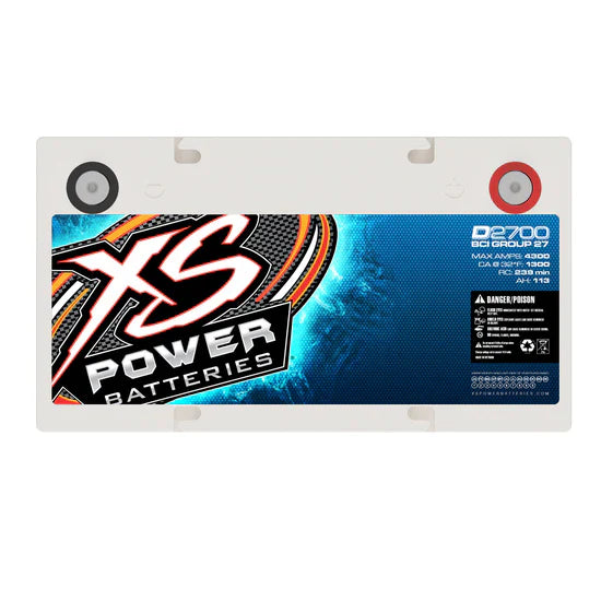 XS Power D2700 Group 27 AGM Battery