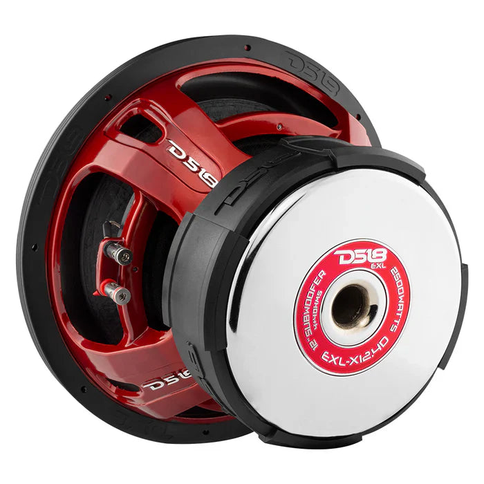 DS18 EXL-X12.4D EXL-X 12" Subwoofer 2500 Watts Dvc 4-Ohms