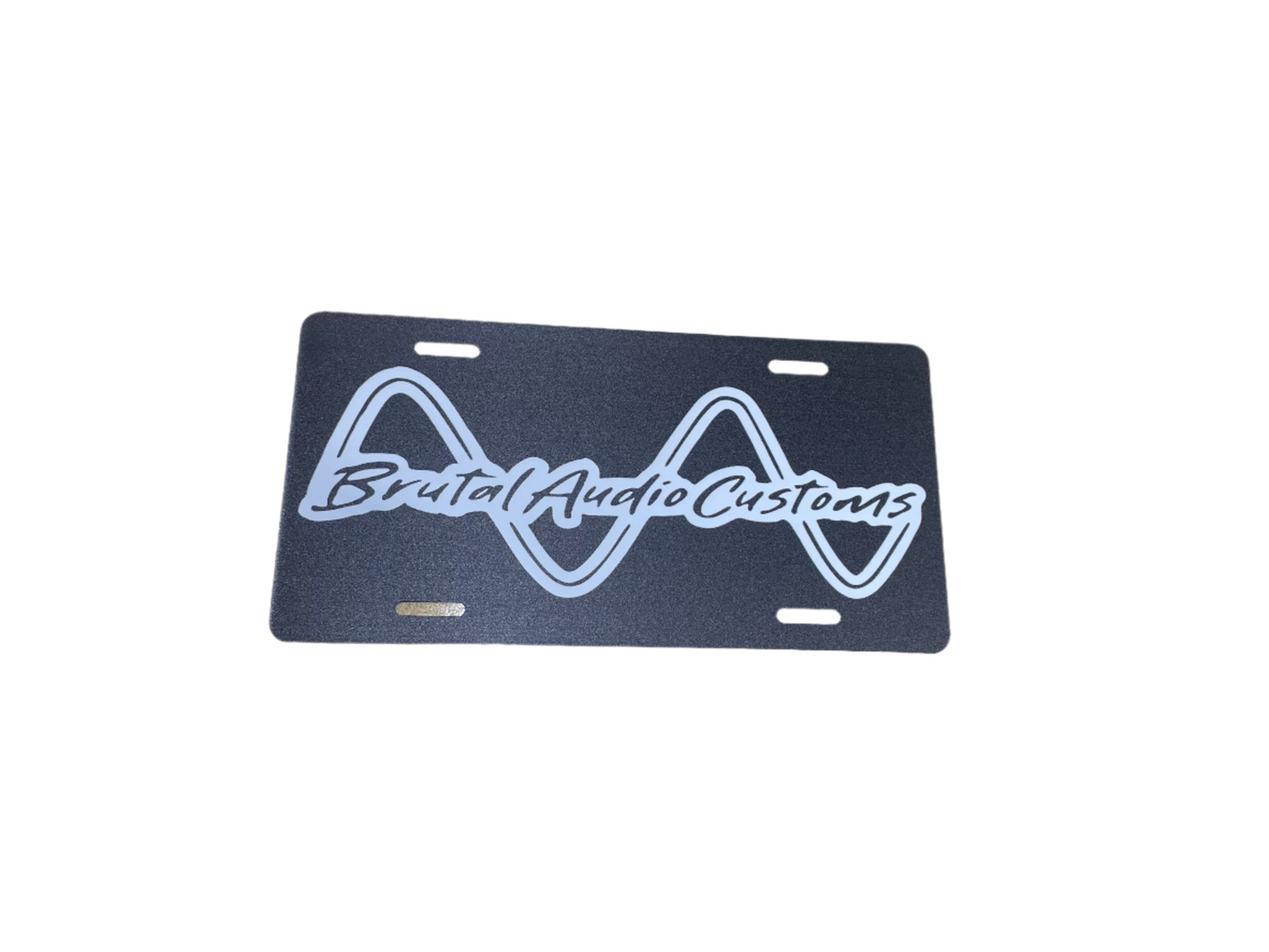 Brutal Audio Customs Plate