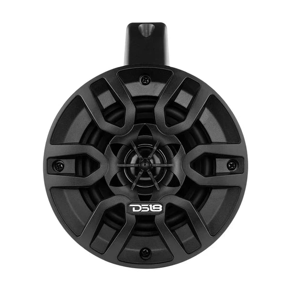 DS18 MP4TPBT HYDRO 4" Amplified With BT Wakeboard Tower Speakers Black