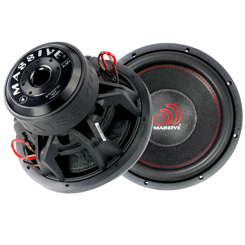 Massive Audio SUMMOXL124 12" Subwoofer