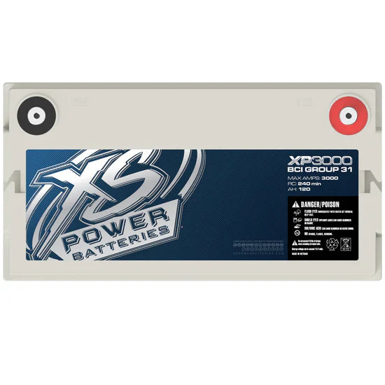 XS Power XP3000 Group 31 AGM Battery