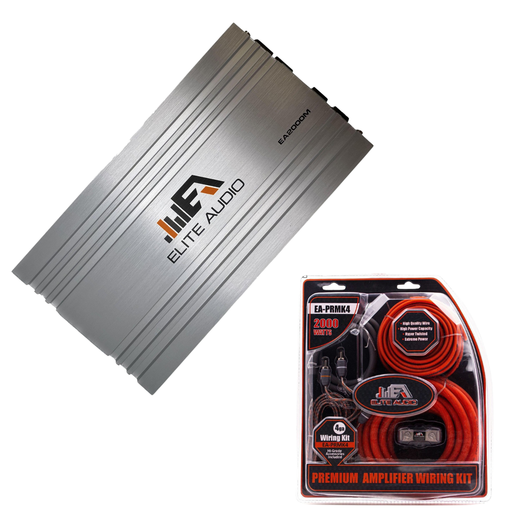 Elite Audio EA2000M and Elite Audio 4g amp kit