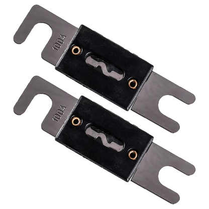 Elite Audio EA-ANL100 2-Pack 100 Amp Nickel Plated ANL Fuses