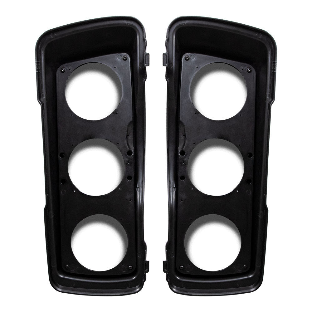 Saddle Tramp BC-HD365-1 Saddlebag Lid Triple Speaker Adapter - Harley-Davidson 1993-2013