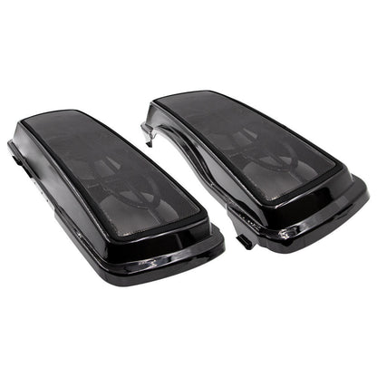 Saddle Tramp BC-HD365-1 Saddlebag Lid Triple Speaker Adapter - Harley-Davidson 1993-2013