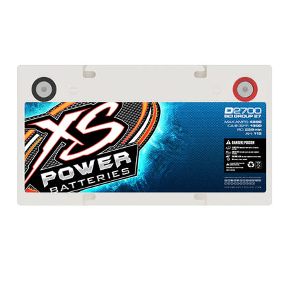 XS Power D2700 Group 27 AGM Battery