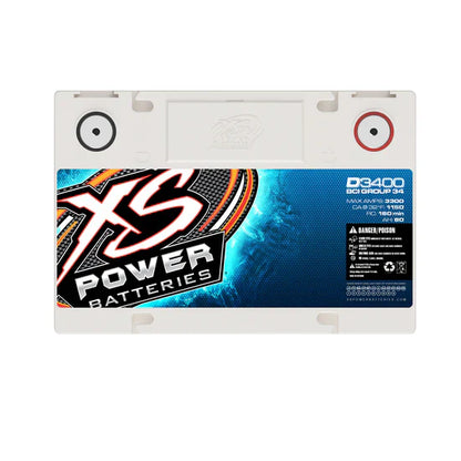 XS Power D3400 Group 34 AGM Battery