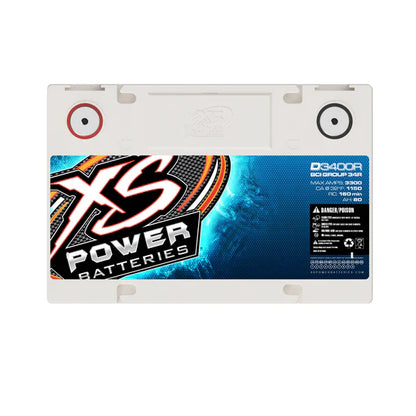 XS Power D3400R Group 34 AGM Battery (reverse polarity)