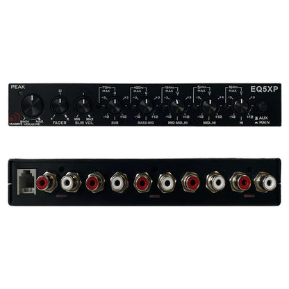 Massive Audio EQ5XP 5 Band Parametric Equalizer / Crossover / Signal Processor