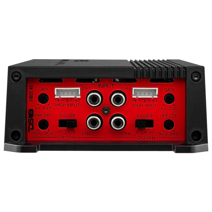 DS18 G1000.4D GEN-X Full-Range Class D 4-Channel Amplifier 1000 Watts