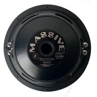 Massive Audio GTX124H 12" Subwoofer