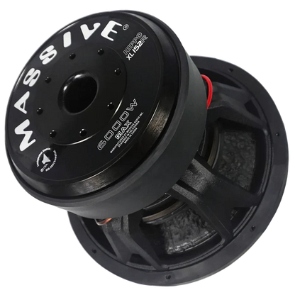 Massive Audio HIPPOXLR Dual 2 Ohm 15" Subwoofer