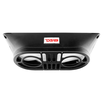 DS18 JBASS Exclusive Jeep Gate Enclosure for 2X10" Shallow Subwoofers
