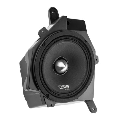 DS18 JP6NEO.FR Dash Enclosure Upgrade with PRO-FRNEO6  6" Neo Mid-Range for Jeep JL/JLU and JT Left and Right