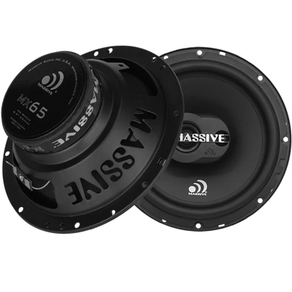 Massive Audio MX65V2 6.5" Coaxial Speakers