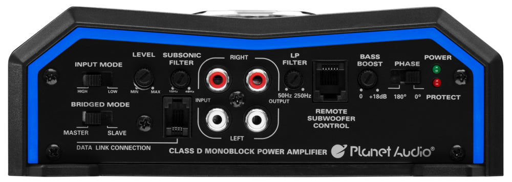 Planet Audio Pulse PL3000.1D 3,000 Watt Monoblock Amplifier