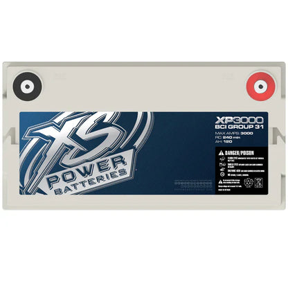 XS Power XP3000 Group 31 AGM Battery