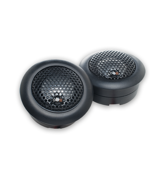 Powerbass L-1A 1" Aluminum Dome Tweeters