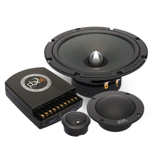 Powerbass 2XL-63.3C 6.5" 3-way Component Speakers
