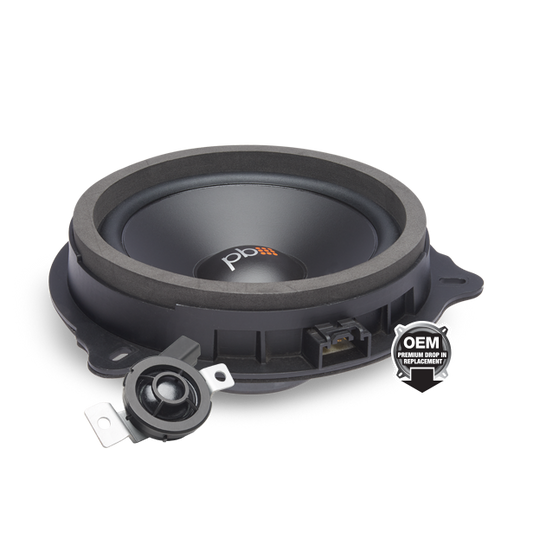 Powerbass OE65C-FD OEM 6.5" Replacement 2-Way Component Speakers Ford / Lincoln