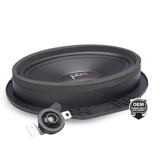 Powerbass OE69C-FD OEM 6"x9" Replacement 2-Way Component Speakers Ford / Lincoln