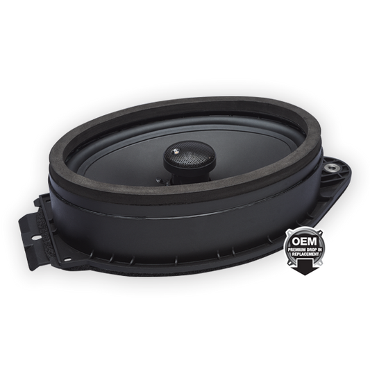 Powerbass OE692-GM OEM 6"x9" Replacement Coaxial Speakers Chevy / GMC