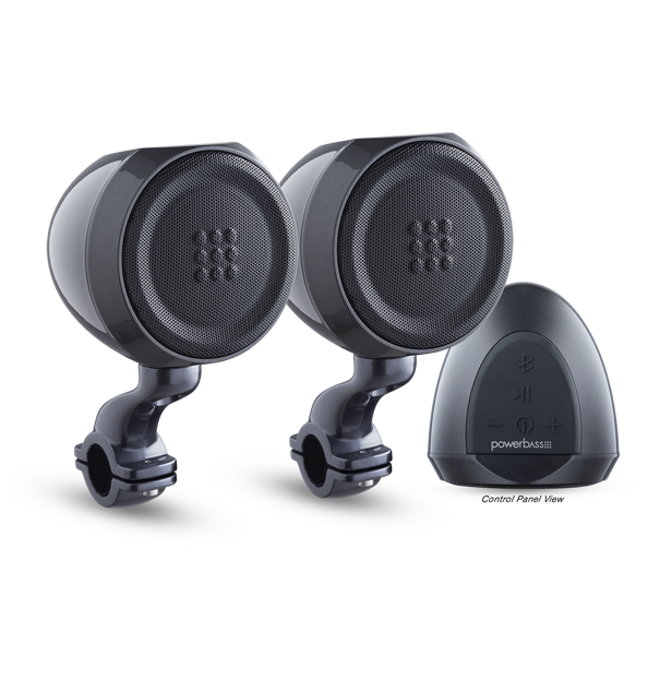 Powerbass XL-PS200 2.75" Amplified Bluetooth Speaker Pods