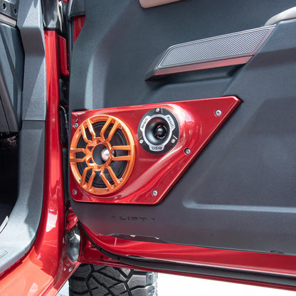 DS18 BRO-FD-LR BRONCO  Front Door Panel 1 X 6.5" + 1 Tweeter Right And Left (Speakers Not Included)