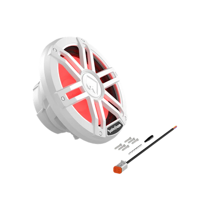 Rockford Fosgate M1D2-10 M1 10" DVC 2Ω Color Optix™ Marine Subwoofer