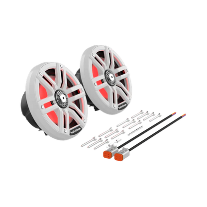 Rockford Fosgate M2-65 M2 6.5” Color Optix™ Marine 2-Way Speakers (pair)