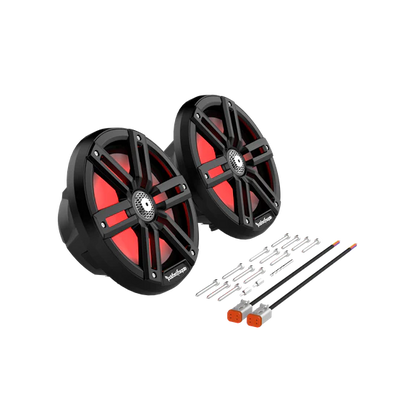 Rockford Fosgate M2-8B 8” Color Optix™ Marine 2-Way Speakers (pair)