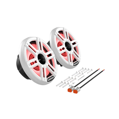 Rockford Fosgate M2-8H 8” Color Optix™ Marine 2-Way Horn Speakers (pair)